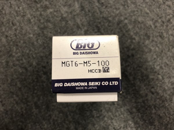 中古その他ツール保持具 【メガシンクロタッピングホルダー】MGT6-M5-100 大昭和精機/BIG DAISHOWA