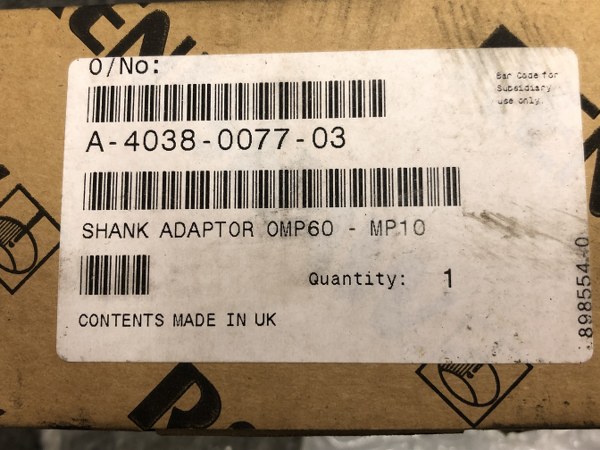 中古Other tools holder 【シャンクアダプタ】OMP60-MP10 GENERIC