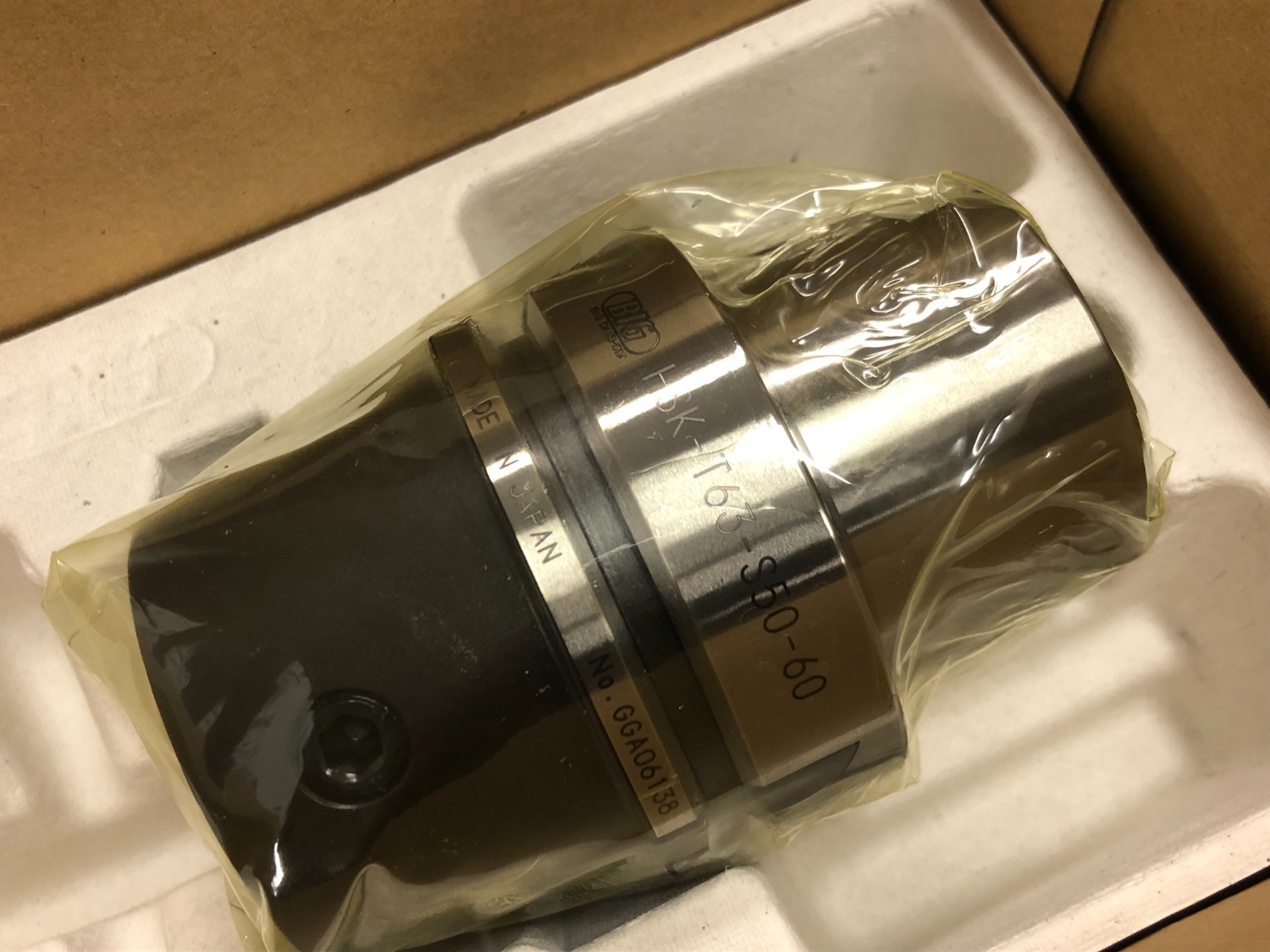 中古HSK-63 切削ホルダーHSK-T63-S50-60　 BIG DAISHOWA