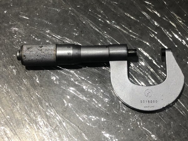 中古Outside micrometer [外側マイクロメーター]0～25mm ミツトヨ/Mitutoyo