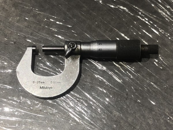 中古Outside micrometer [外側マイクロメータ]0～25mm ミツトヨ/Mitutoyo