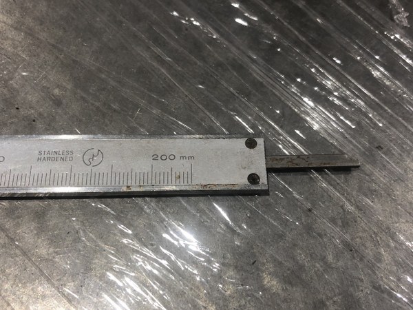 中古Vernier caliper 【ノギス】200ｍm ミツトヨ/Mitutoyo