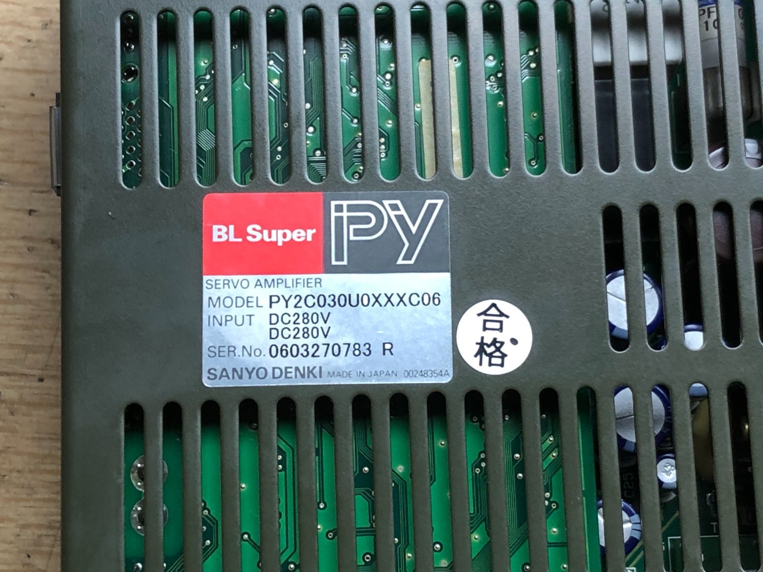 中古Other サーボアンプ　SERVO AMPLIFIER SANYO DENKI 
