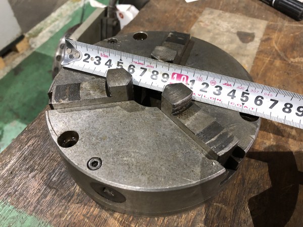 中古スクロールチャック 「3爪スクロールチャック」φ165mm NEWS