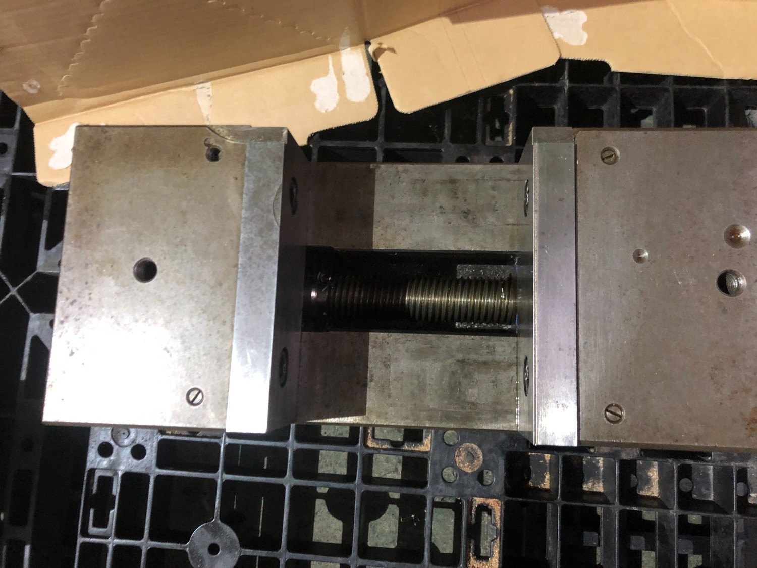 中古Hydraulic vise 油圧バイス 不明