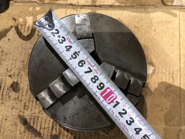 中古Scroll chuck 「3爪スクロールチャック」φ140 不明