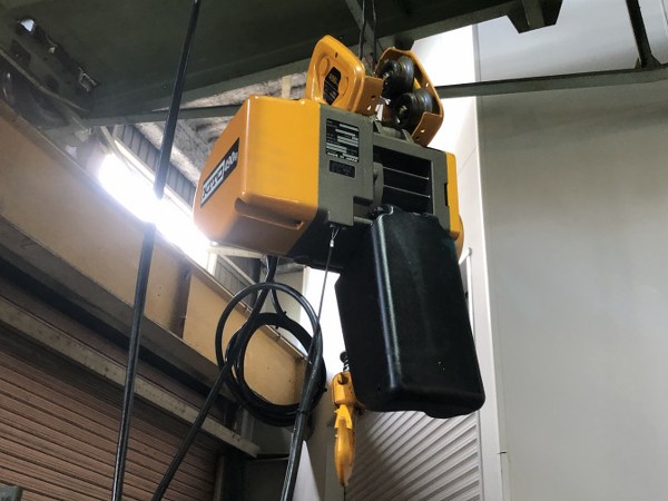 中古その他運送/荷役機械 【キトー チェーンブロック 1t(電気ホイスト)】1ｔ揚程4.2m キトー