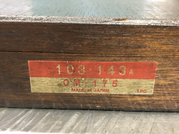 中古外側マイクロメーター [外側マイクロメーター]150～175mm ミツトヨ/Mitutoyo
