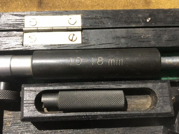 中古その他ゲージ 【シリンダーゲージ】10-18ｍｍ（欠品あり）　 ピーコック/Peacock