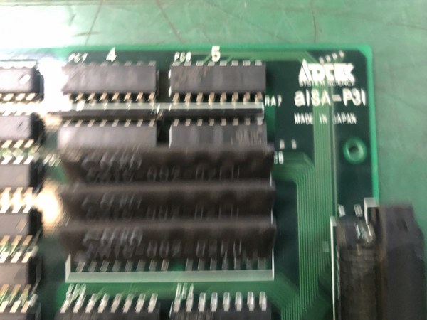 中古お買い得品・1山販売等 【基板】aISA-P31 ADTEC SYSTEM SCIENCF