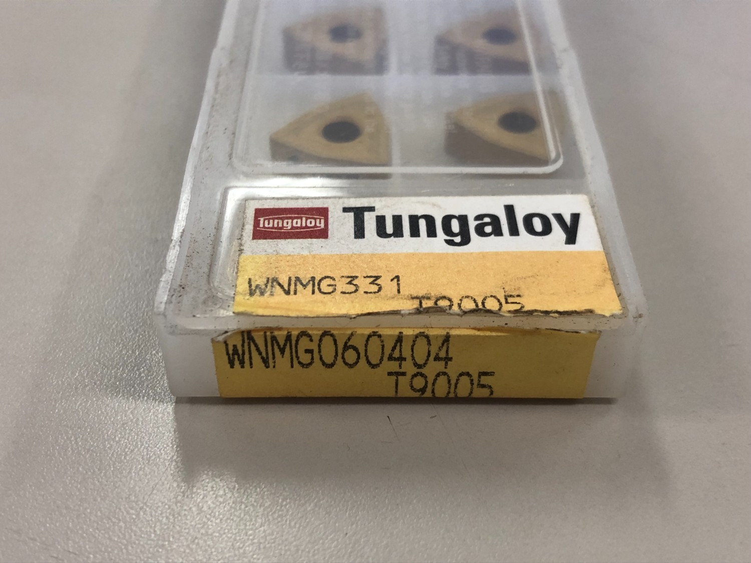 中古Cutting Exchange Chip チップ　Carbide InsertsWNMG331  Tungaloy 