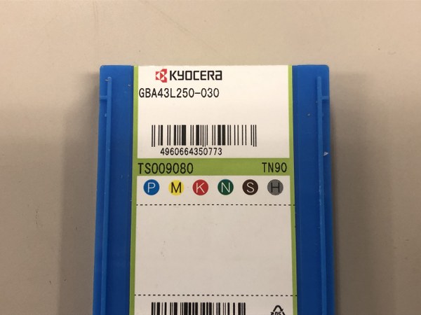中古Cutting Exchange Chip 【チップ】GBA43L250-030 京セラ/Kyocera