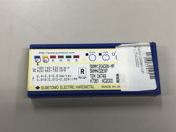 中古インサート（チップ） [チップ]SNMM120408N-MP Sumitomo/住友