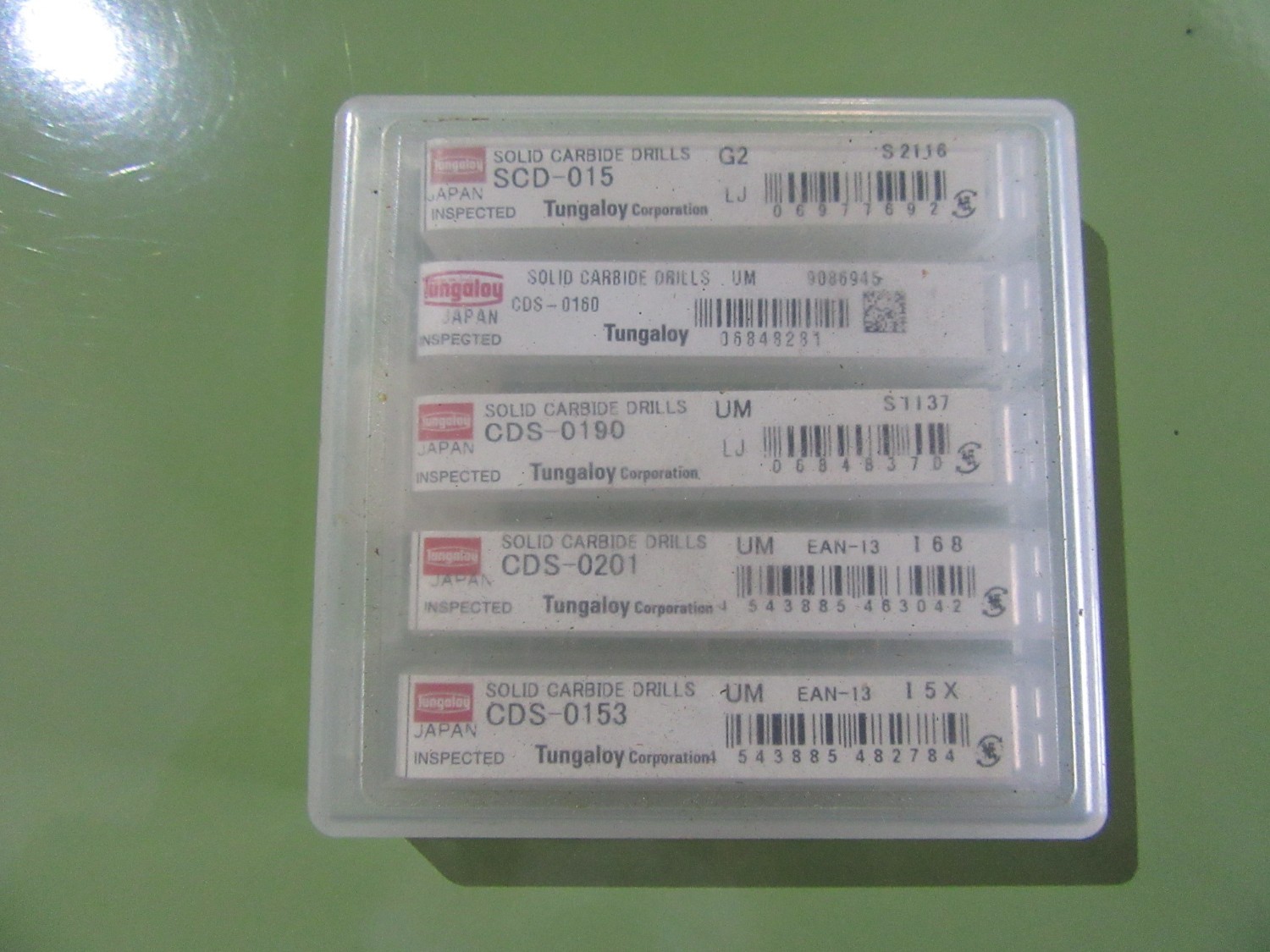 中古その他エンドミル ドリル超硬S CDS SCD-015/CDS-0160/CDS-0190/CDS-0201/CDS-0153 タンガロイ