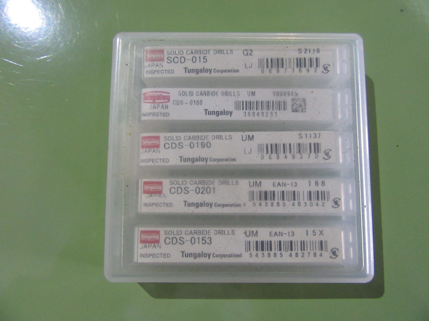 中古Other end mill ドリル超硬S CDS SCD-015/CDS-0160/CDS-0190/CDS-0201/CDS-0153 Tungaloy