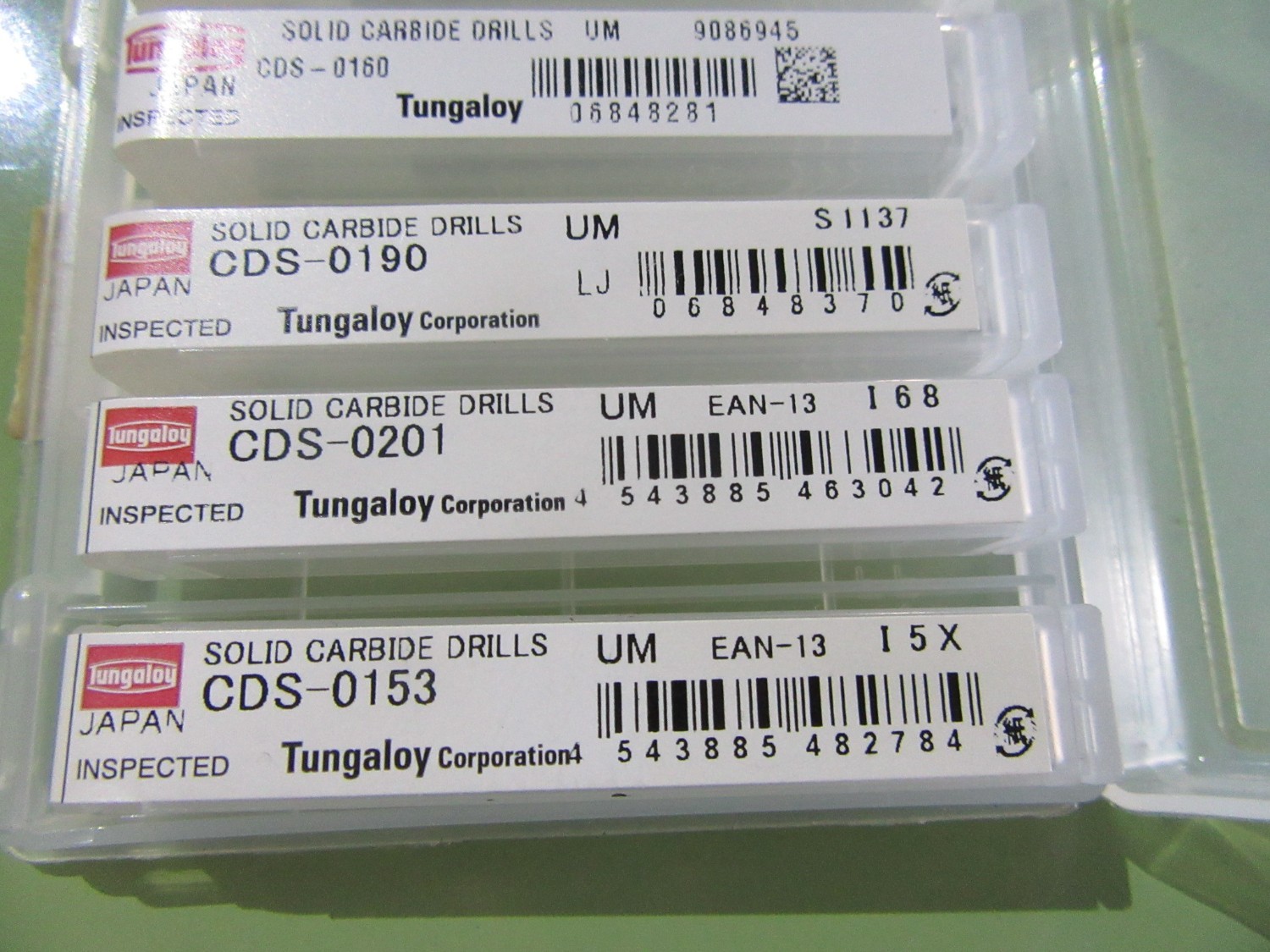 中古Other end mill ドリル超硬S CDS SCD-015/CDS-0160/CDS-0190/CDS-0201/CDS-0153 Tungaloy