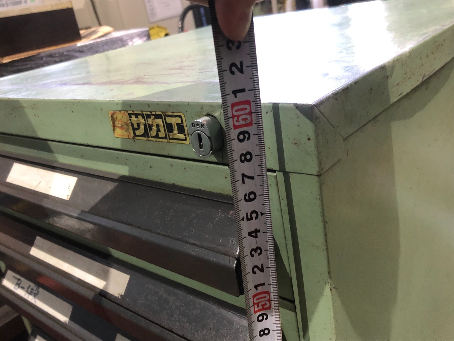 中古その他 キャビネット5段 サカエ