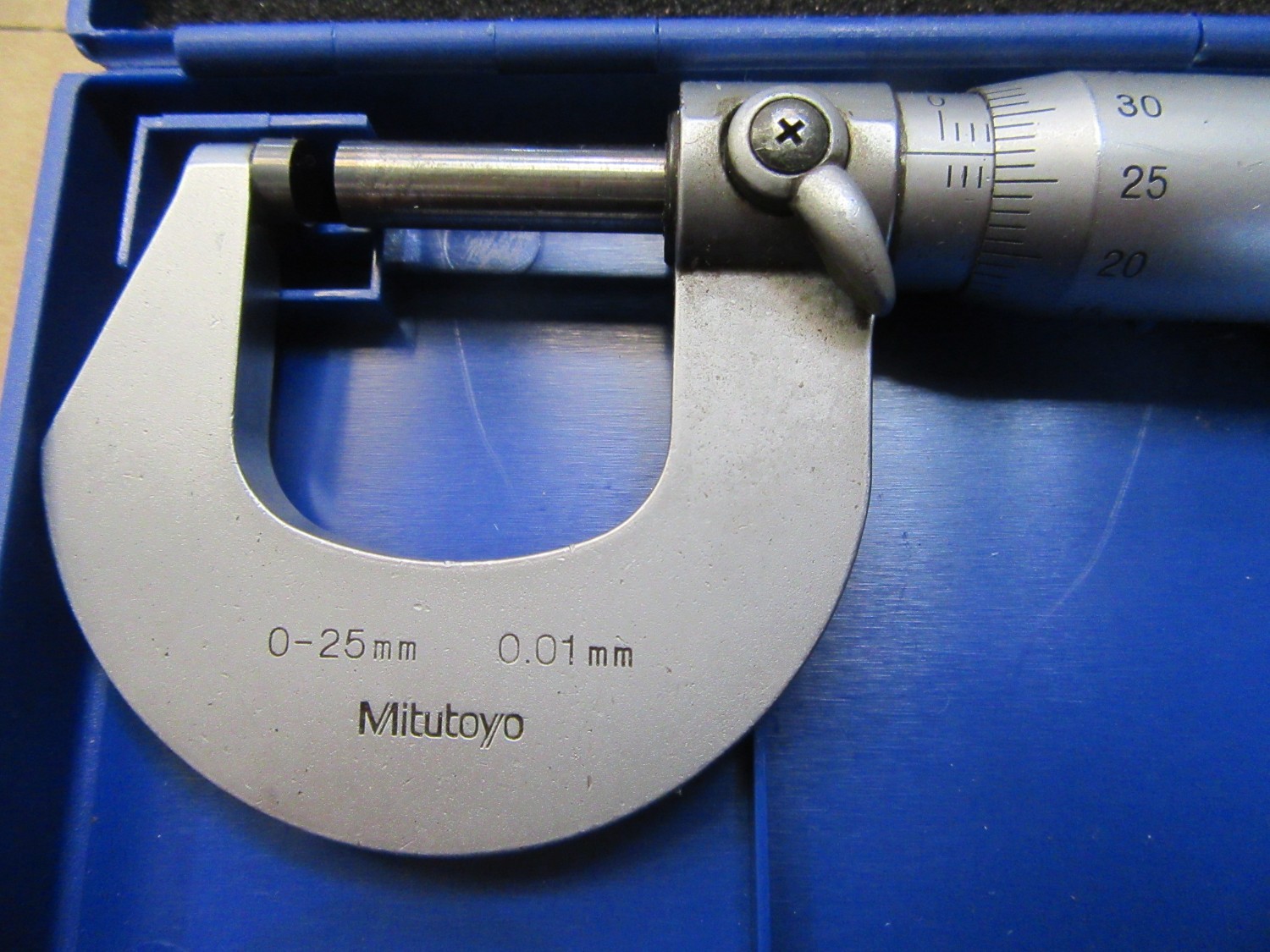 中古その他 外側マイクロメータ  0-25(0.01mm)  ミツトヨ