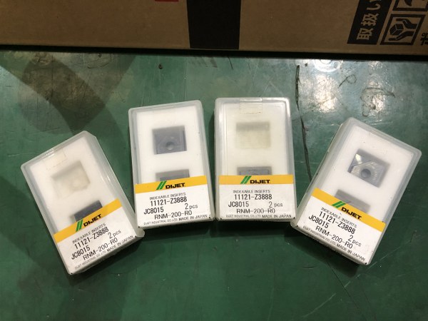 中古Cutting Exchange Chip [ミラーラジアス用チップ]1セット7個チップ ダイジェット/DIJET