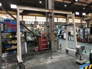 中古その他運送/荷役機械 【キトー チェーンブロック 1t(電気ホイスト)】1ｔ揚程4.2m キトー