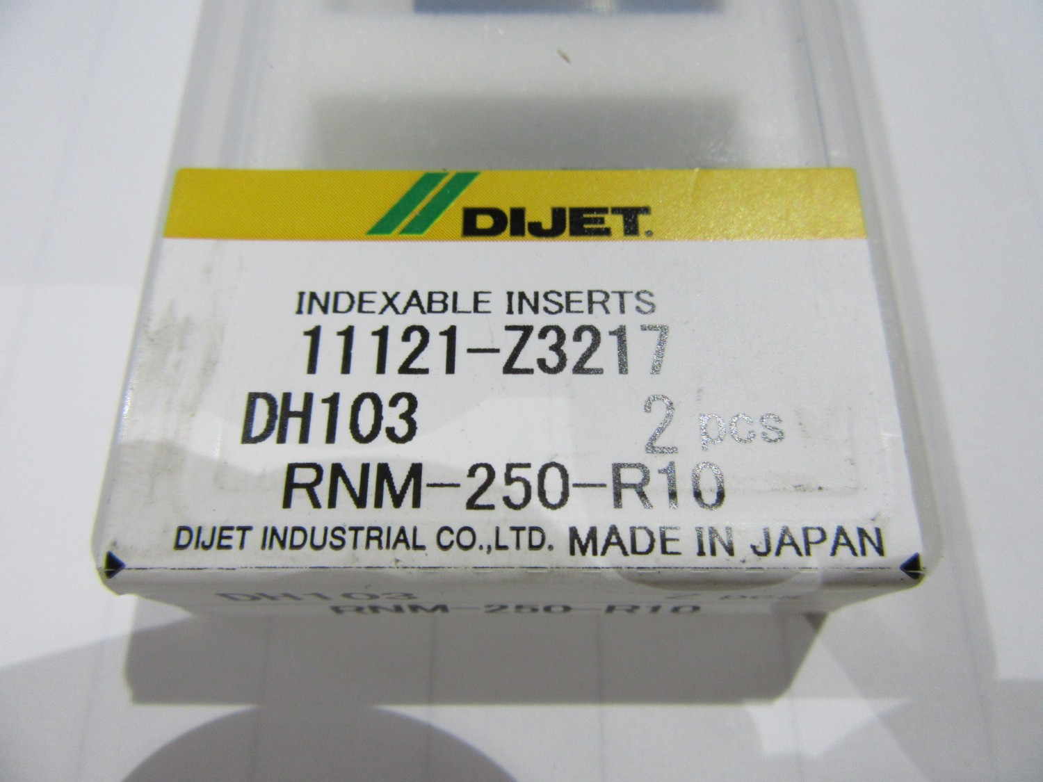 中古その他 ミラーラジアス用チップRNM-250-R10 DH103  ダイジェット工業
