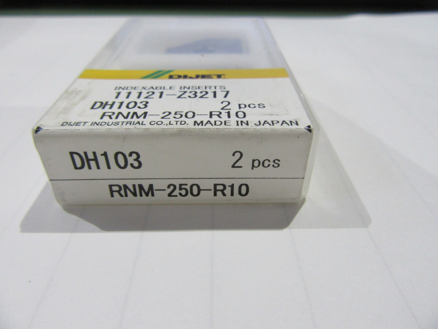 中古その他 ミラーラジアス用チップRNM-250-R10 DH103  ダイジェット工業