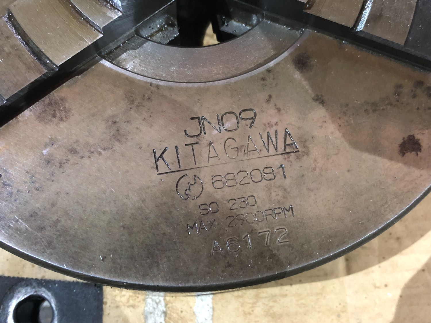 中古その他 3爪チャック　φ230  北川