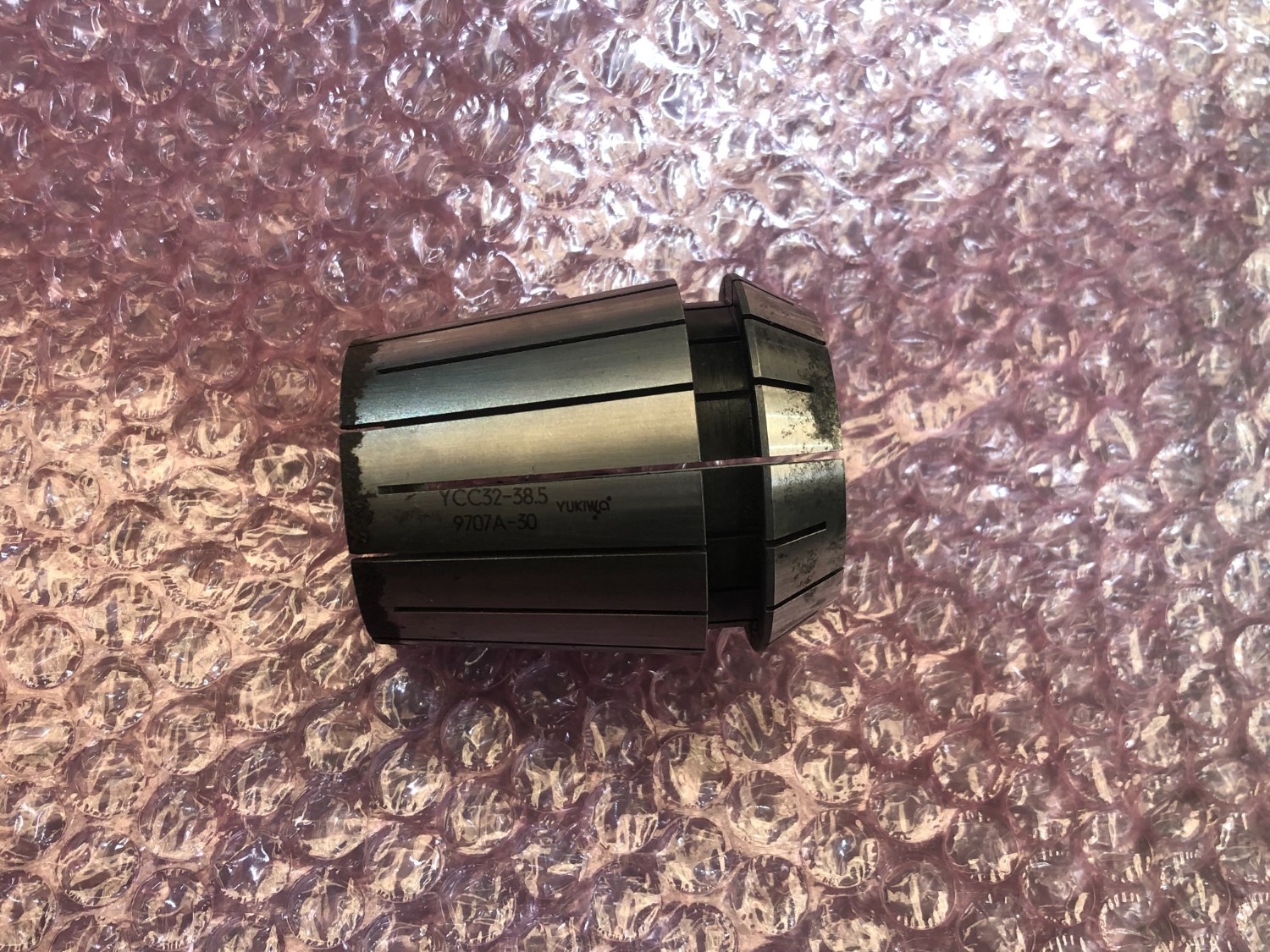 中古ストレートコレット ドリルミルコレット YCC32-38.5(9707A-3)  ユキワ精工