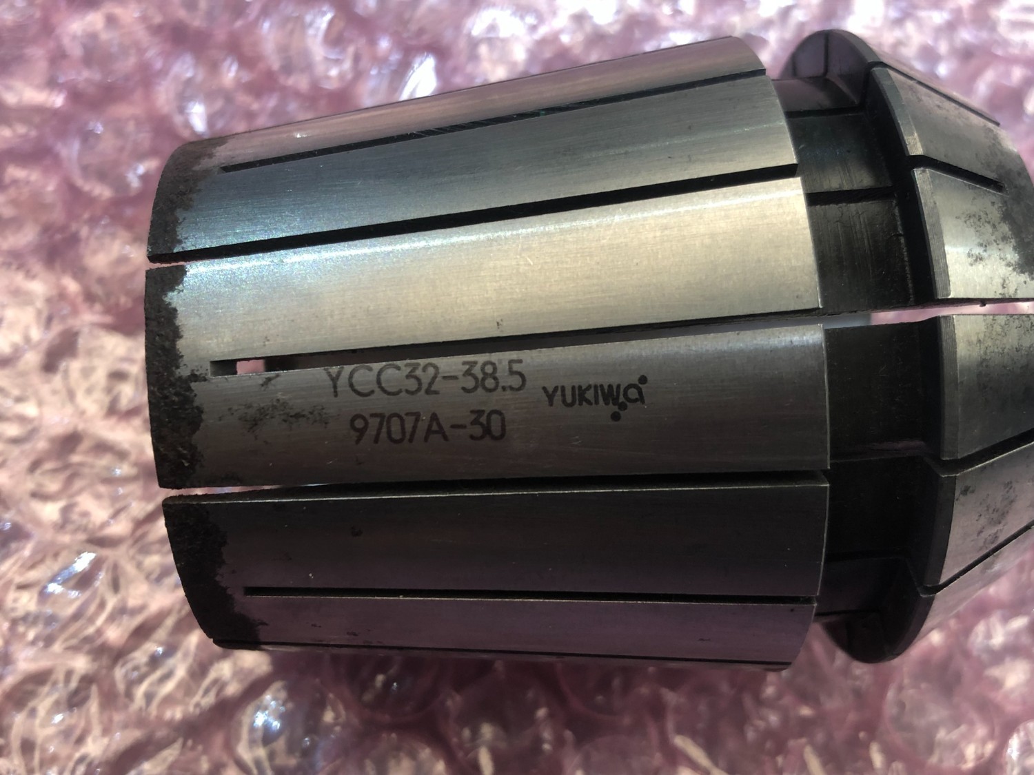 中古ストレートコレット ドリルミルコレット YCC32-38.5(9707A-3)  ユキワ精工