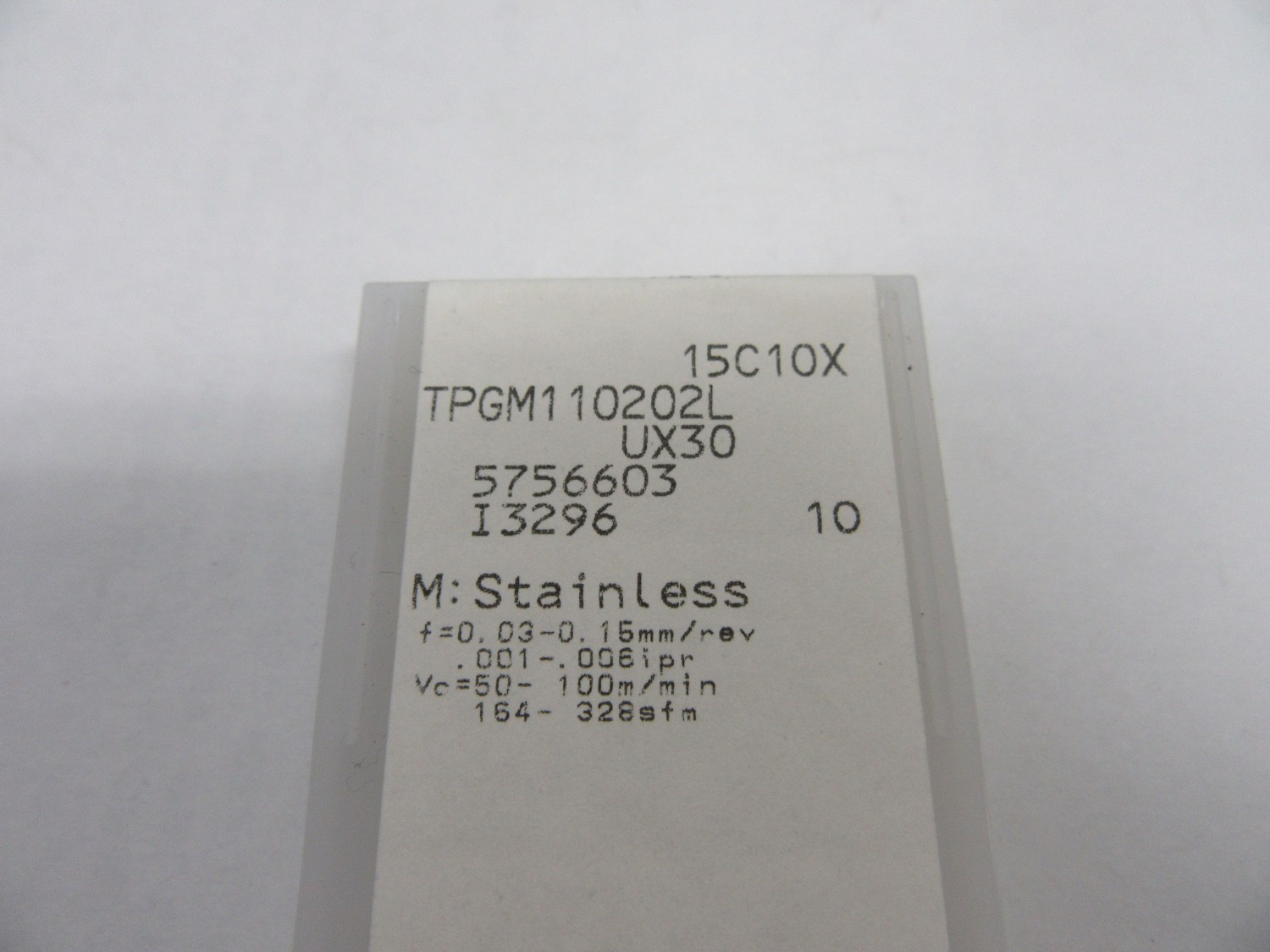 中古Other チップ(TPGM110202L-UX30)  Tungaloy 