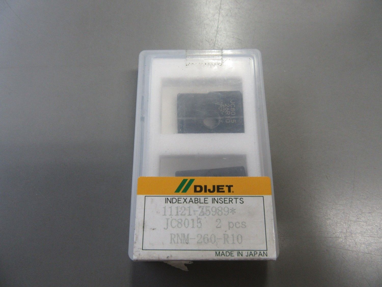 中古インサート（チップ） チップ JC8015 ダイジェット