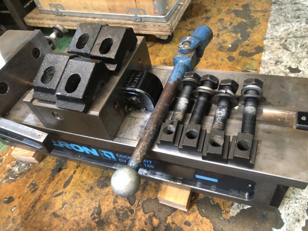 中古Precision vise 【ロックタイトバイス】CV VISE160 ナベヤ(ERON)