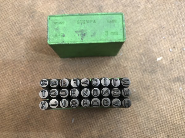中古お買い得品・1山販売等 【刻印セット】刻印  英字A-Z(3ｍｍ） スイスSTEMPA