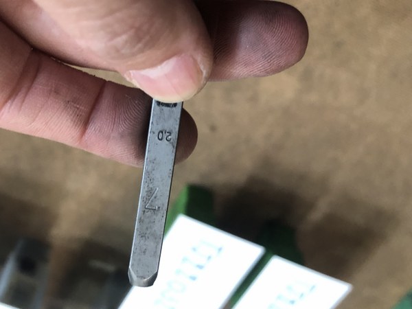 中古お買い得品・1山販売等 【刻印セット】刻印 数字0-9(2ｍm)  不明