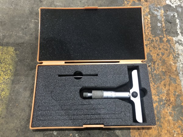 中古Micrometer 「デプスマイクロメーター　」DMS 100-25 ミツトヨ/Mitutoyo