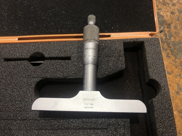 中古Micrometer 「デプスマイクロメーター　」DMS 100-25 ミツトヨ/Mitutoyo