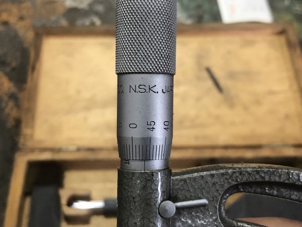 中古外側マイクロメーター 【外側マイクロメーター】100-125ｍｍ N.S.K（Nippon Sokutei）