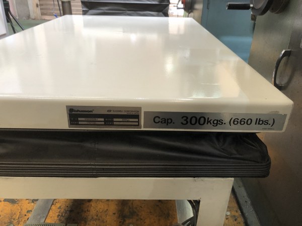 中古その他 [電動カネジ式テーブルリフト] Cap300Kgs ビシャモン/BISHAMON