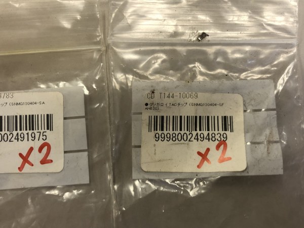 中古Cutting Exchange Chip 【チップ】 タンガロイ/Tungaloy