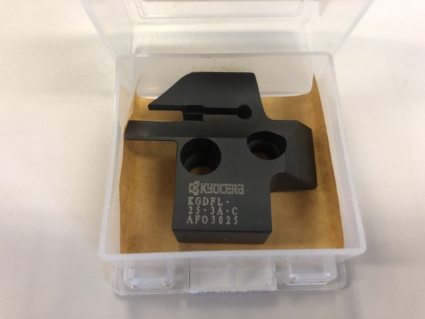 中古お買い得品・1山販売等 【端面溝入れブレード】KGDFR-25-3A-C(AF03025)  京セラ/Kyocera