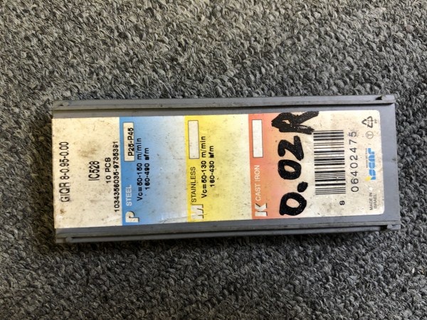 中古インサート（チップ） [チップ]GIQR8-0.95-0.00IC528 イスカル/ISCAR