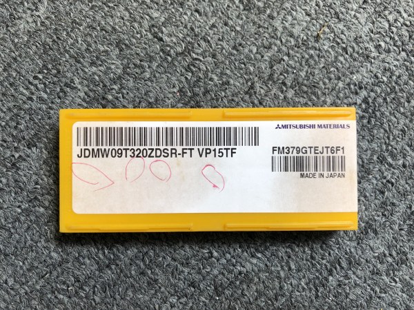中古Cutting Exchange Chip [チップ]JDMW09T320ZDSR-FT VP15TF 三菱/MITSUBISHI