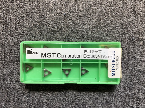 中古Cutting Exchange Chip 【チップ】TPGX0902046 TPGX1.81.51L NX2525 MST/溝口