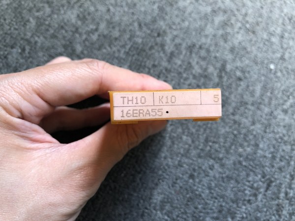 中古Cutting Exchange Chip 【チップ】TH10 K10 16ERA55 タンガロイ/Tungaloy