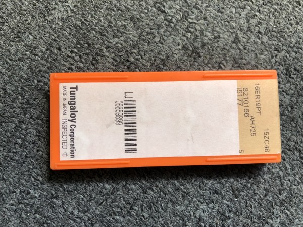 中古インサート（チップ） 【チップ】16ER19PT AH725 タンガロイ/Tungaloy