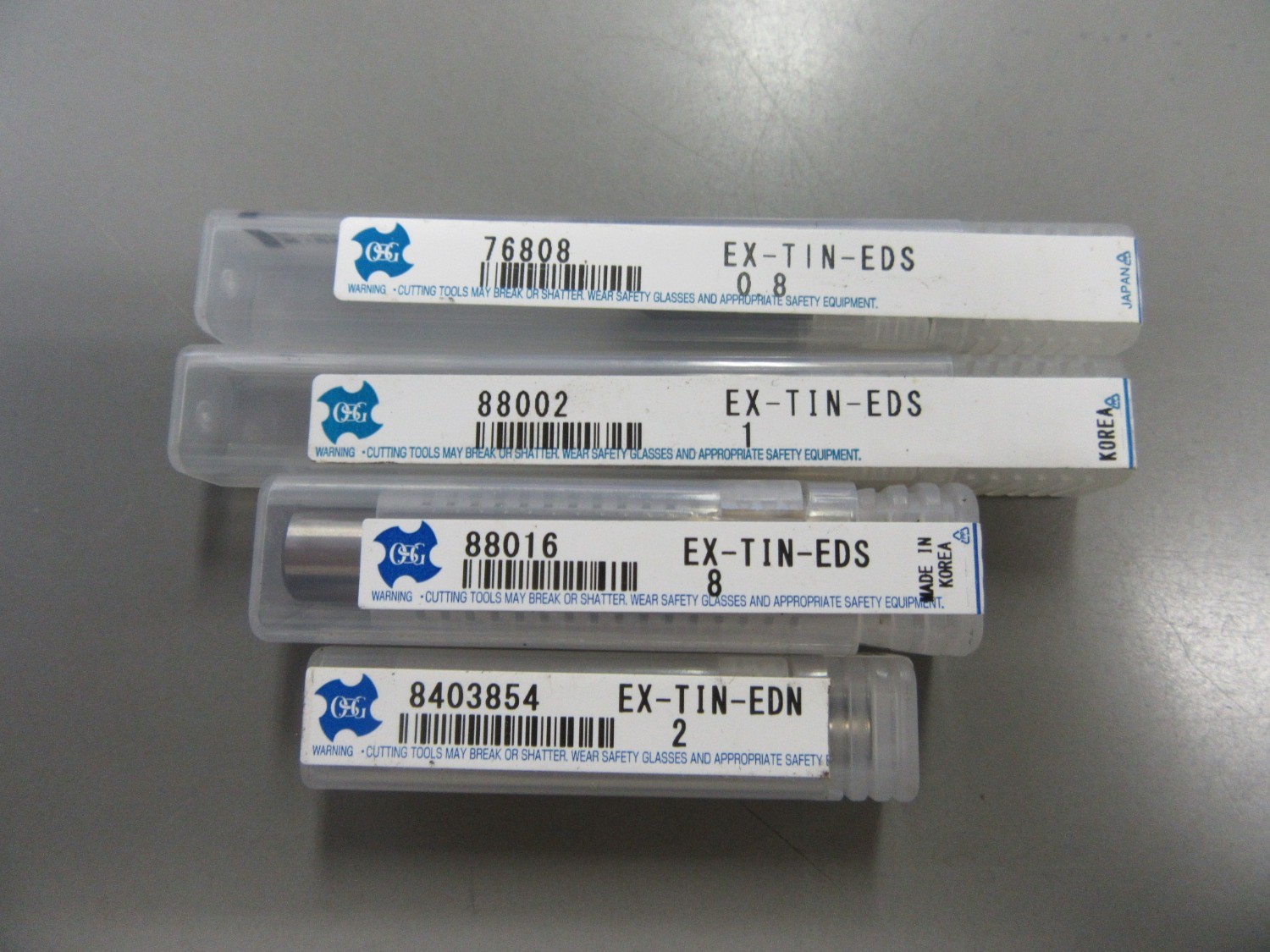中古その他 エンドミル TiNコート EX-TIN-EDS(0.8)(1)(2)(8)   オーエスジー 