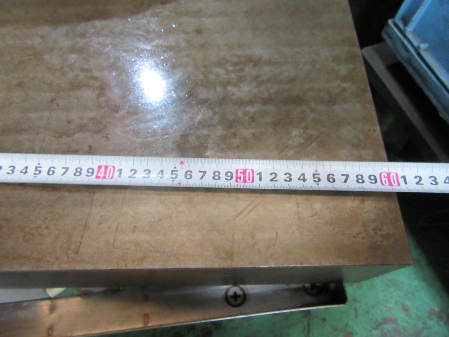 中古その他 鉄定盤 600x450x100mm  不明