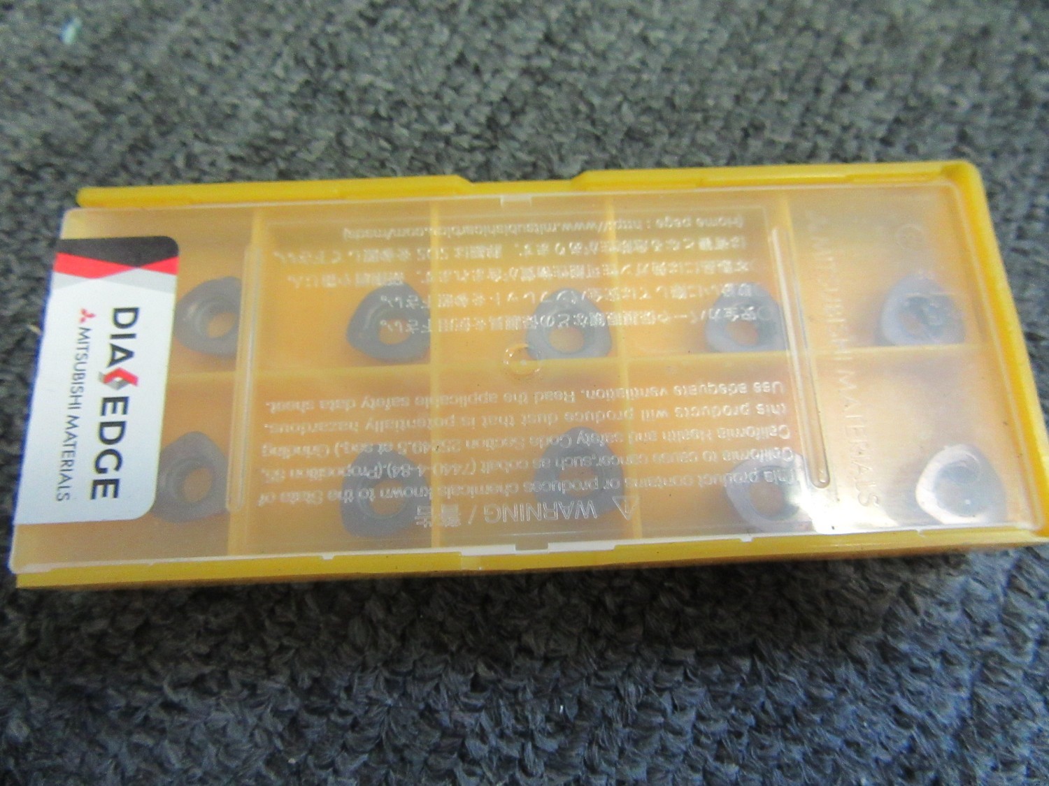 中古Cutting Exchange Chip チップ JOMW080320ZZSR-FT(VP15TF)  Mitsubishi Materials 