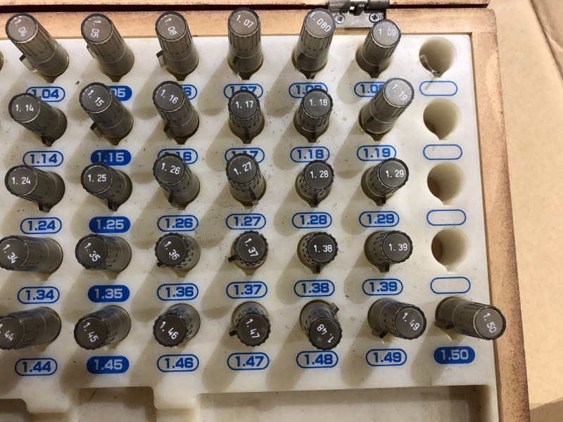 中古その他ゲージ ピンゲージセット　AA-1A 新潟精機株式会社