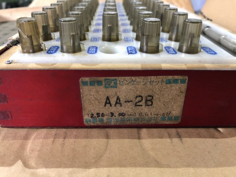 中古その他ゲージ ピンケッジセット　AA-2B 新潟精機株式会社